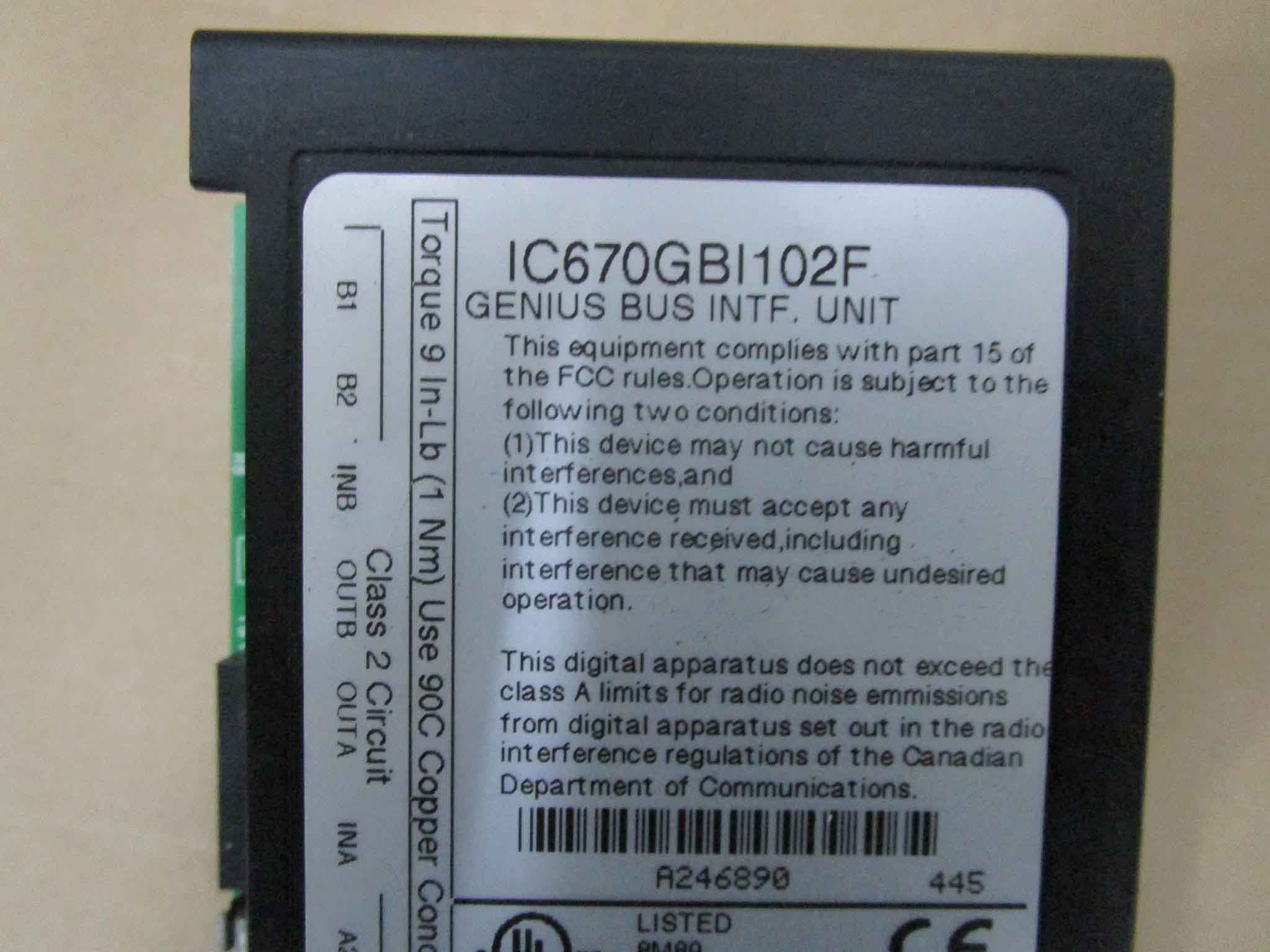 IC660TBD024/IC660BBD110/IC660BBA025