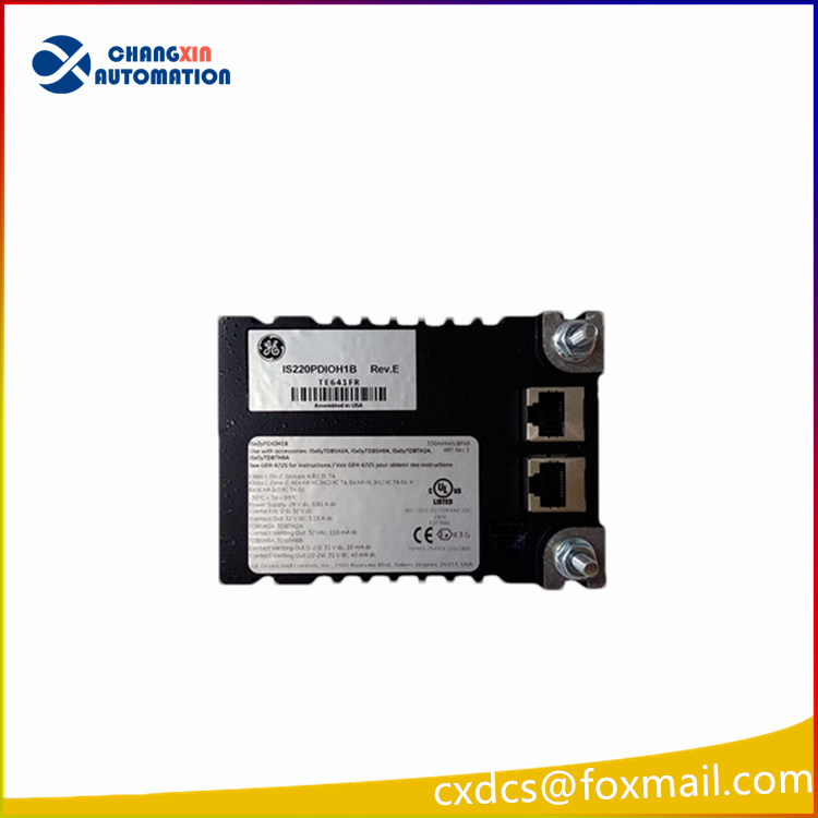 IS220PDIOH1A REV:H GE 用于Mark VIe Speedtronic系统的I/O包模块