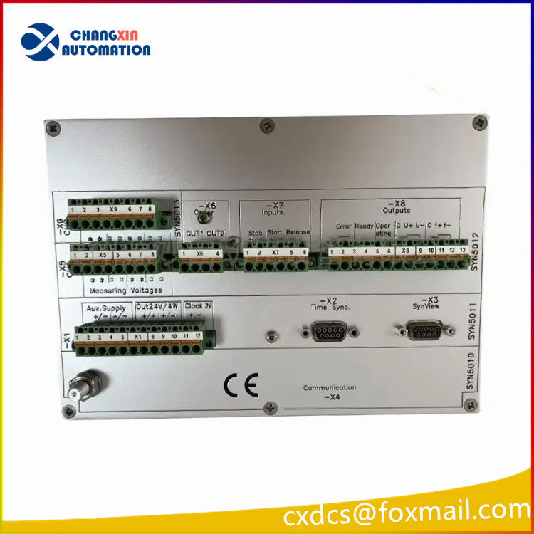 ABB SYN5202-0271 SYNCHROTACT5 同期并网装置保护器