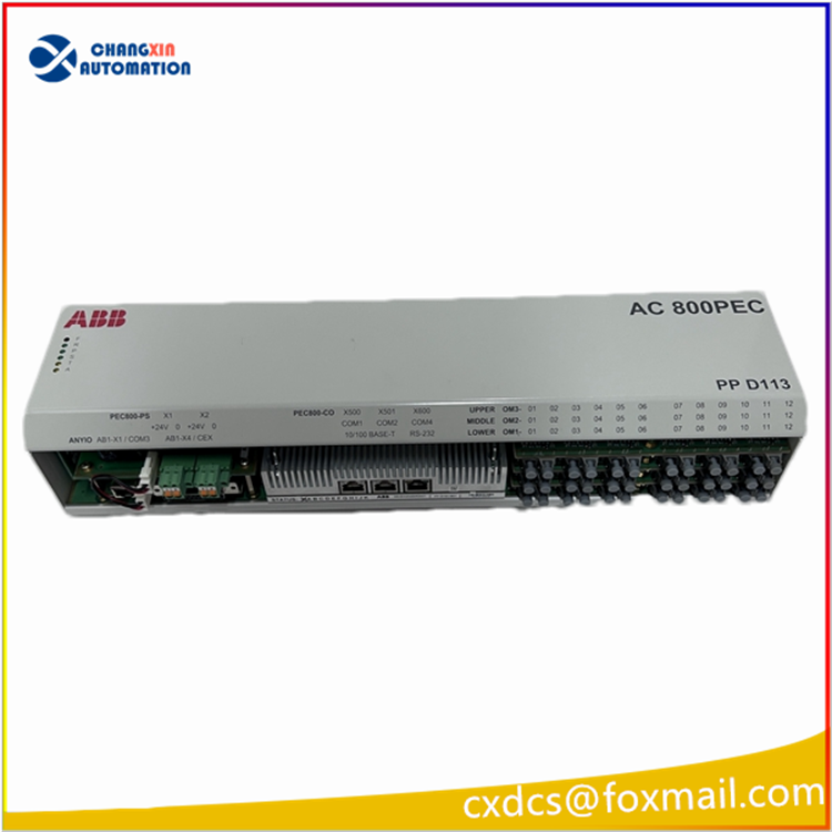 ABB 3BHE032025R0101 PCD235A101 AC800PEC 励磁模块